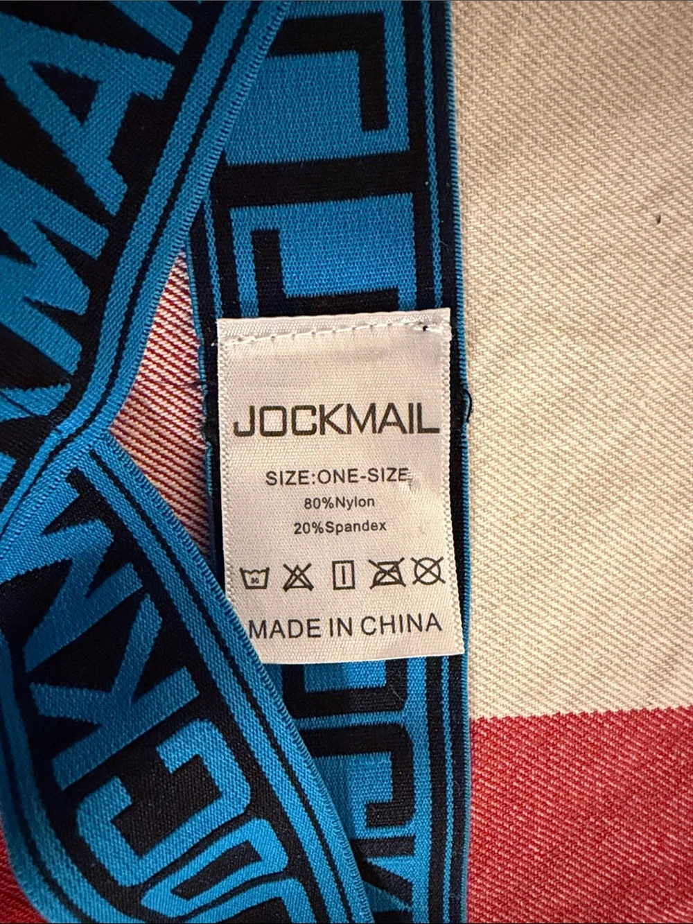Men's JOCKMAIL JM247 - Pouchless Club Jockstrap OSFM